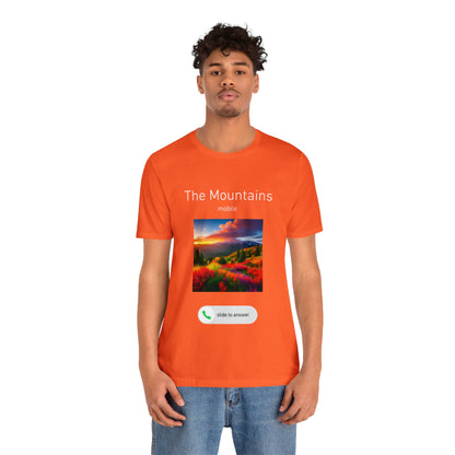 Mountains Calling Short Sleeve Tee