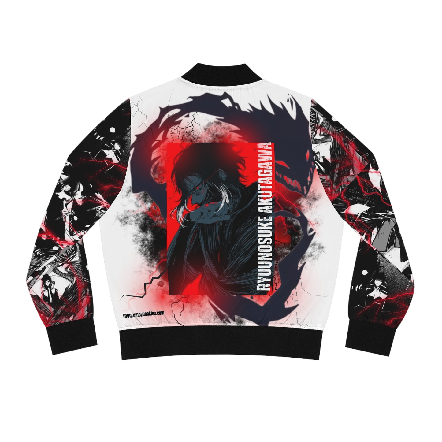 A Boy and His Demons Women's Bomber Jacket (AOP)