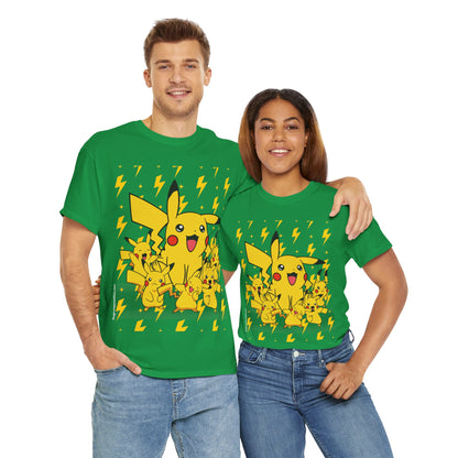 Pika Pika Pika Unisex Heavy Cotton Tee