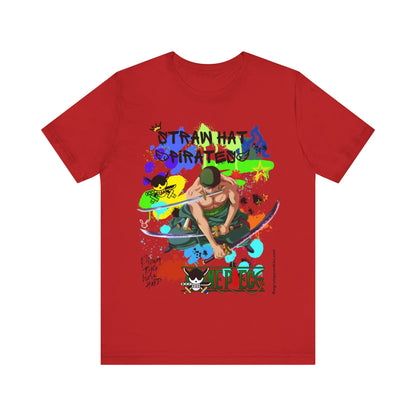 Graffiti Zoro Unisex Jersey Short Sleeve Tee