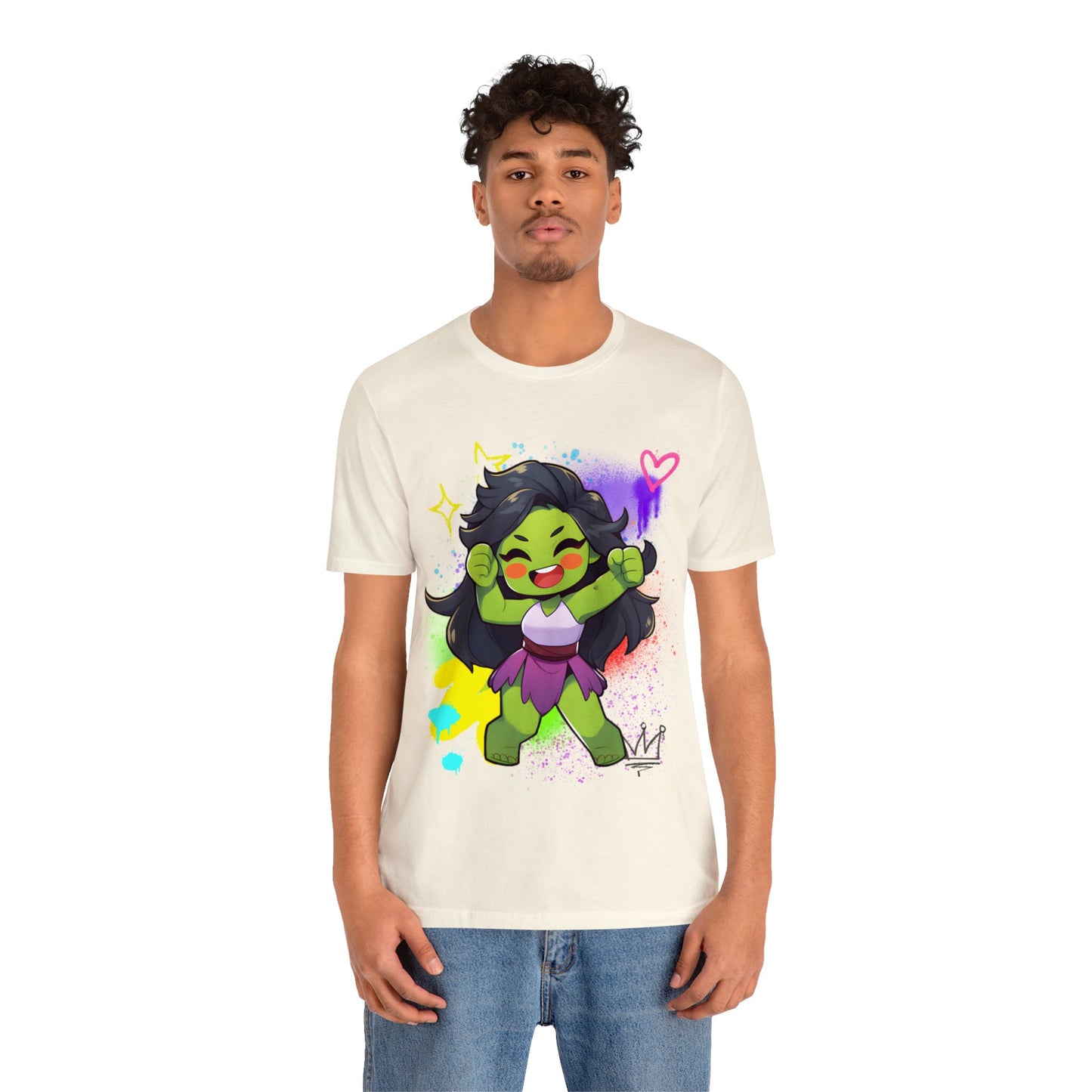 She Hulk Jersey Short Sleeve Tee