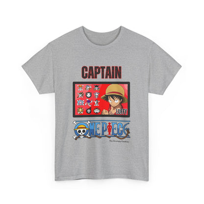 Captain Luffy Unisex Heavy Cotton Tee