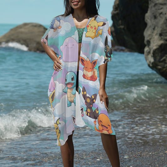 Pokemon - Dream Boat Women's Long Cover Up