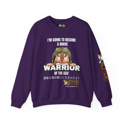 Brave Warrior of the Sea Unisex Heavy Blend™ Crewneck Sweatshirt