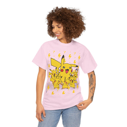 Pika Pika Pika Unisex Heavy Cotton Tee