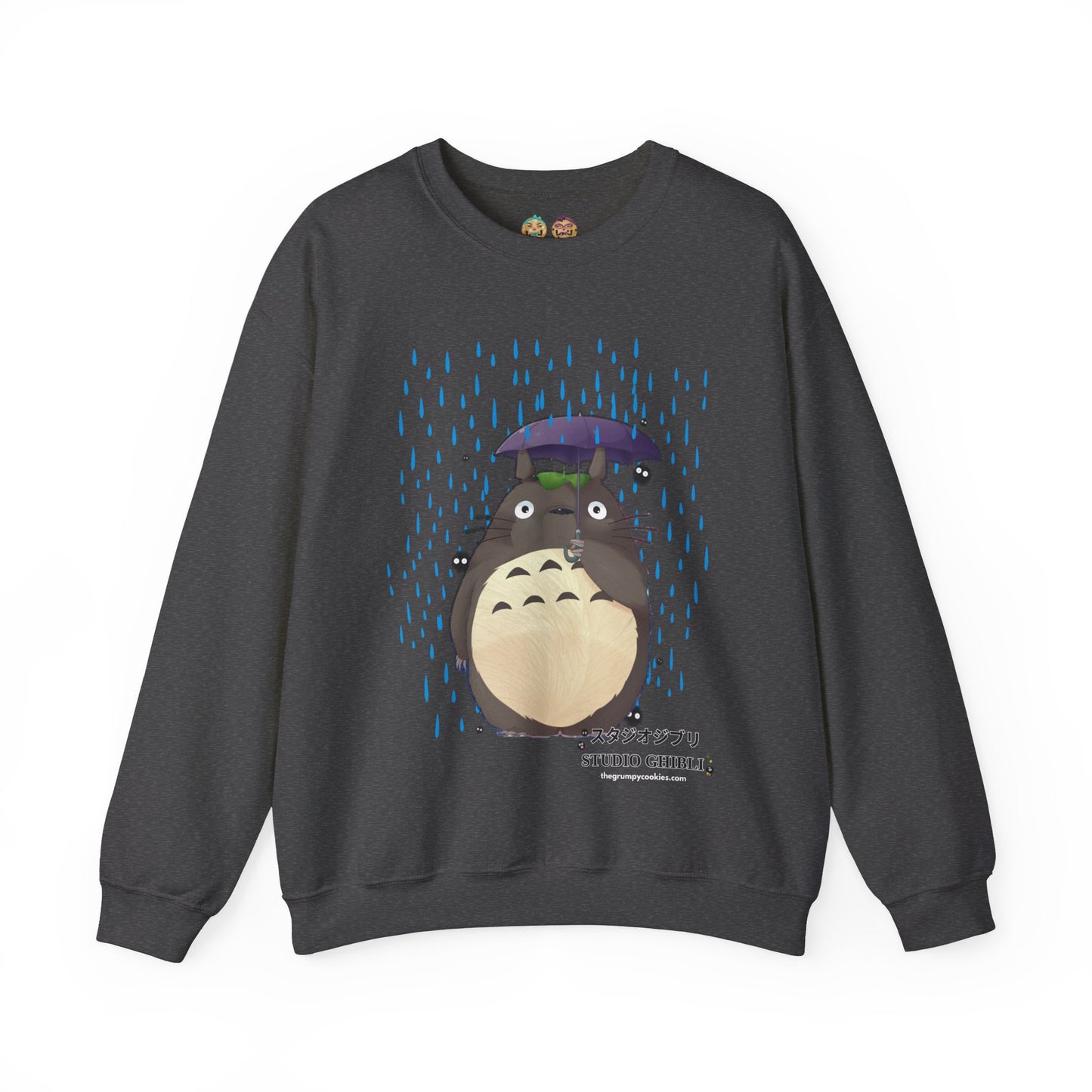 Totoro in the Rain Unisex Heavy Blend™ Crewneck Sweatshirt