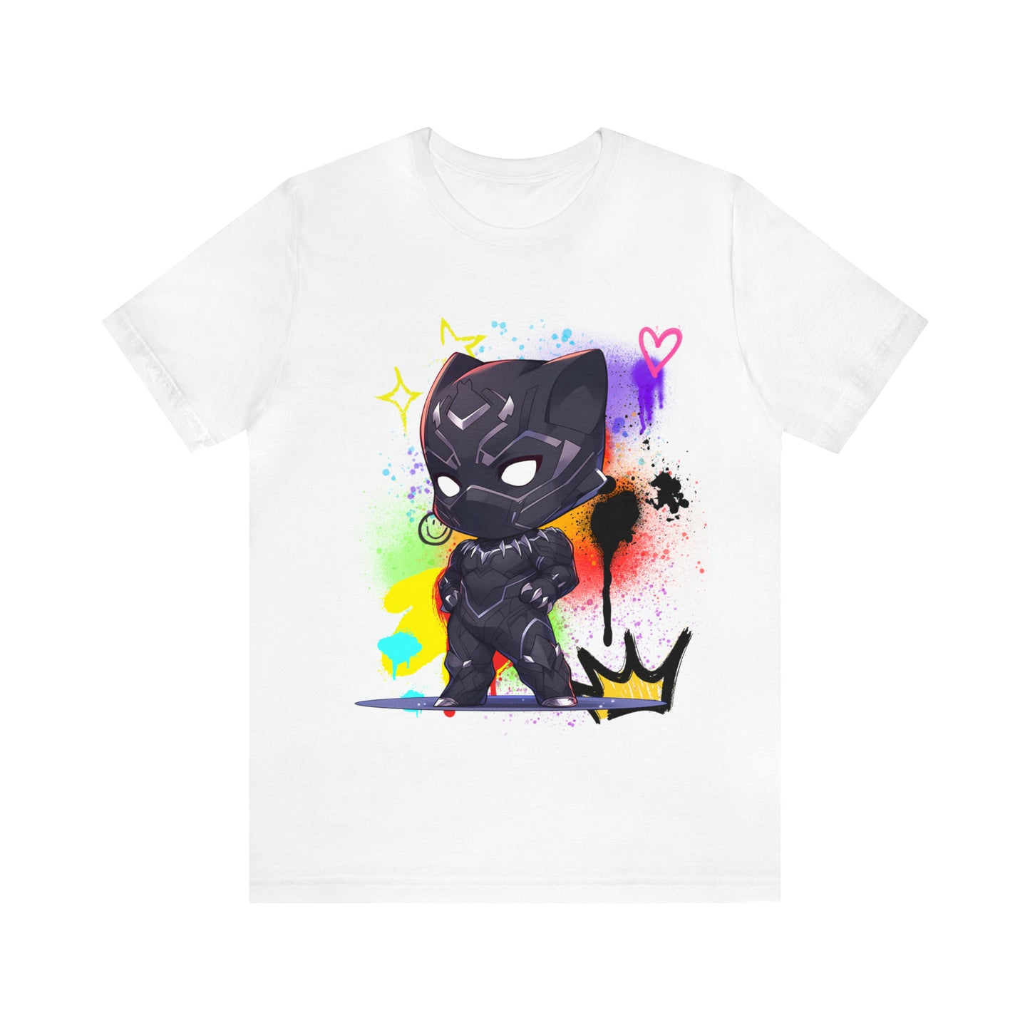 Black Panther Jersey Short Sleeve Tee