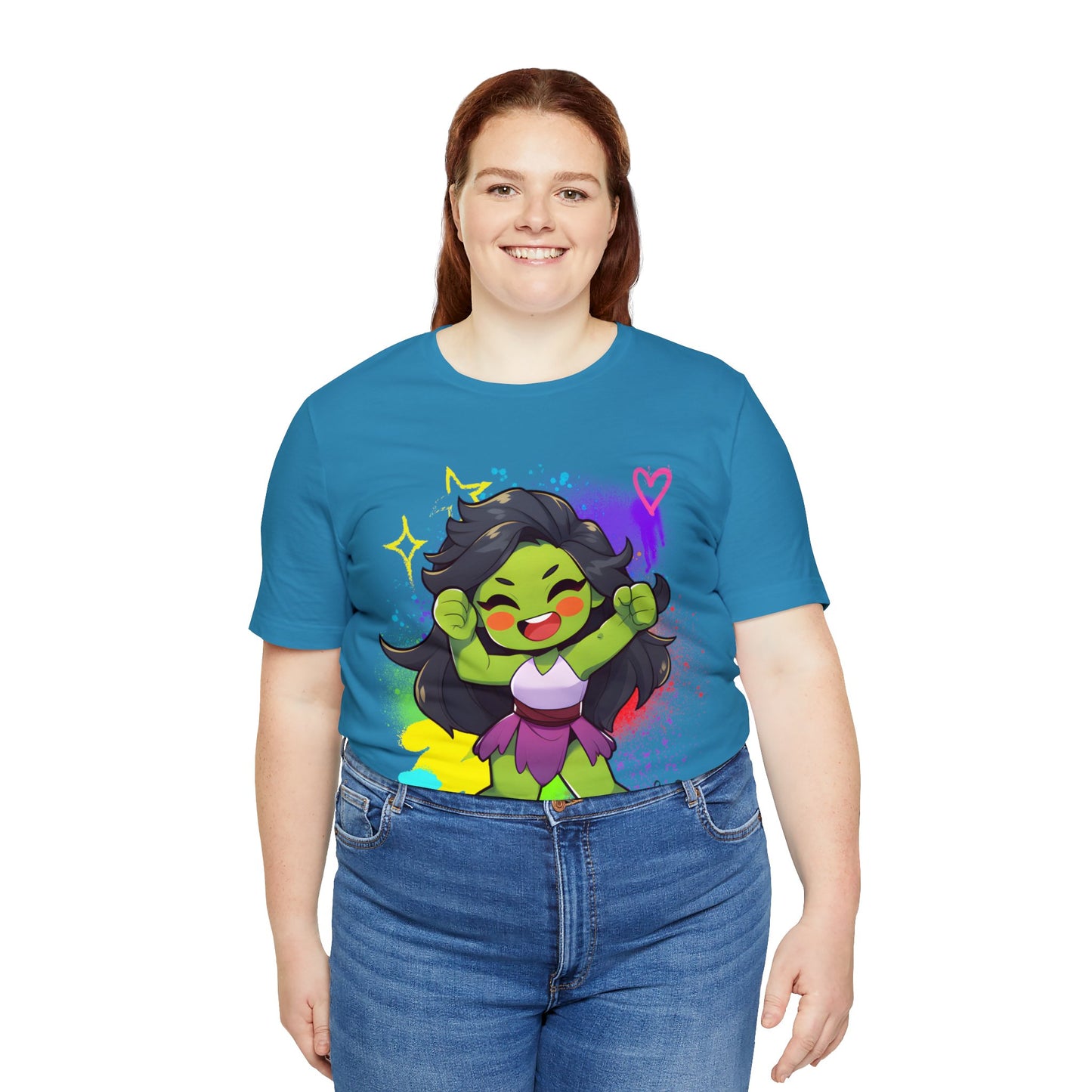 She Hulk Jersey Short Sleeve Tee