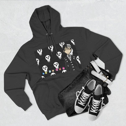 Soul Eater - Death The Kid Is Over It Graphic Fleece Hoodie