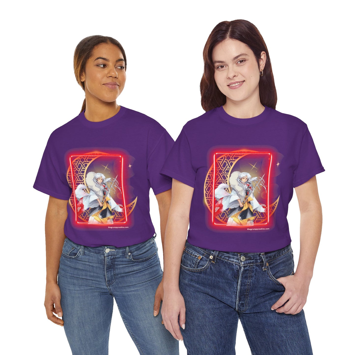 Sesshomaru Moon Unisex Heavy Cotton Tee