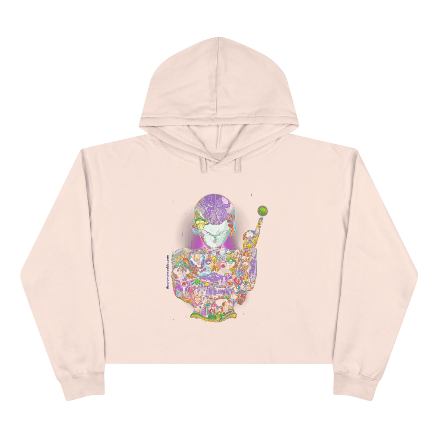 Dragon Ball Z Frieza Crop Hoodie