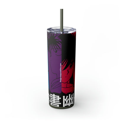 Yu Yu Hakusho Skinny Tumbler with Straw, 20oz