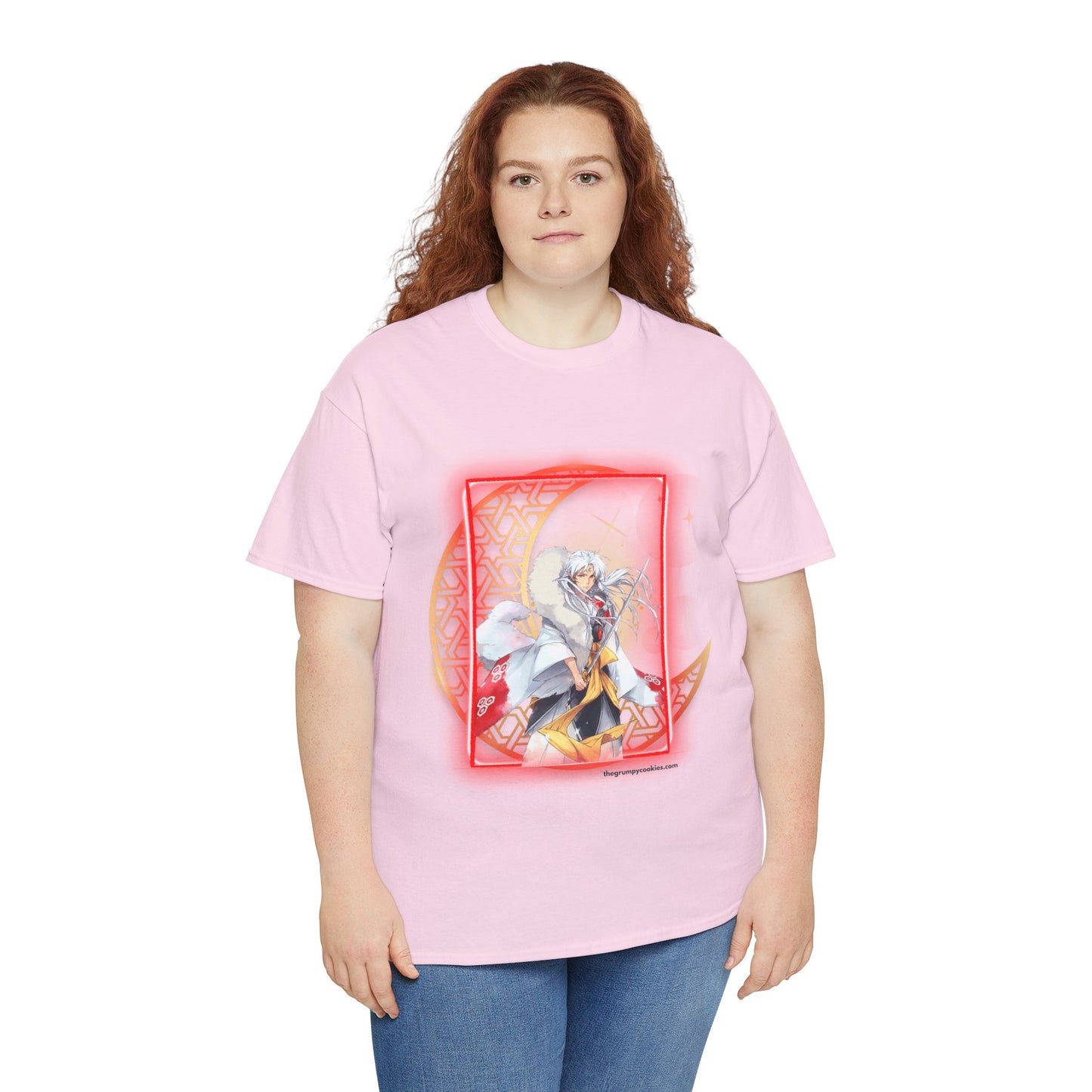 Sesshomaru Moon Unisex Heavy Cotton Tee