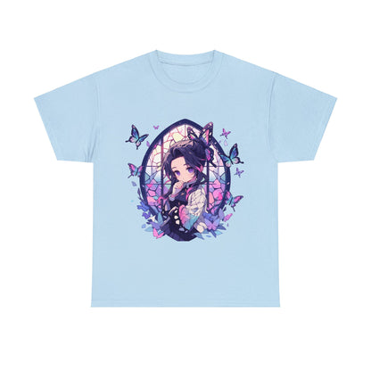 Stained Glass Shinobu Kocho Series Unisex Heavy Cotton Tee