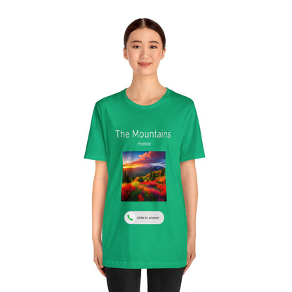 Mountains Calling Short Sleeve Tee