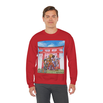 Greetings from Wano Unisex Heavy Blend™ Crewneck Sweatshirt