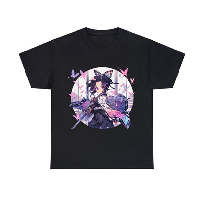 Stained Glass Shinobu Kocho Series Unisex Heavy Cotton Tee