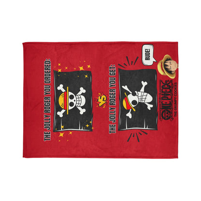 One Piece- Wish Jolly Roger Polyester Blanket