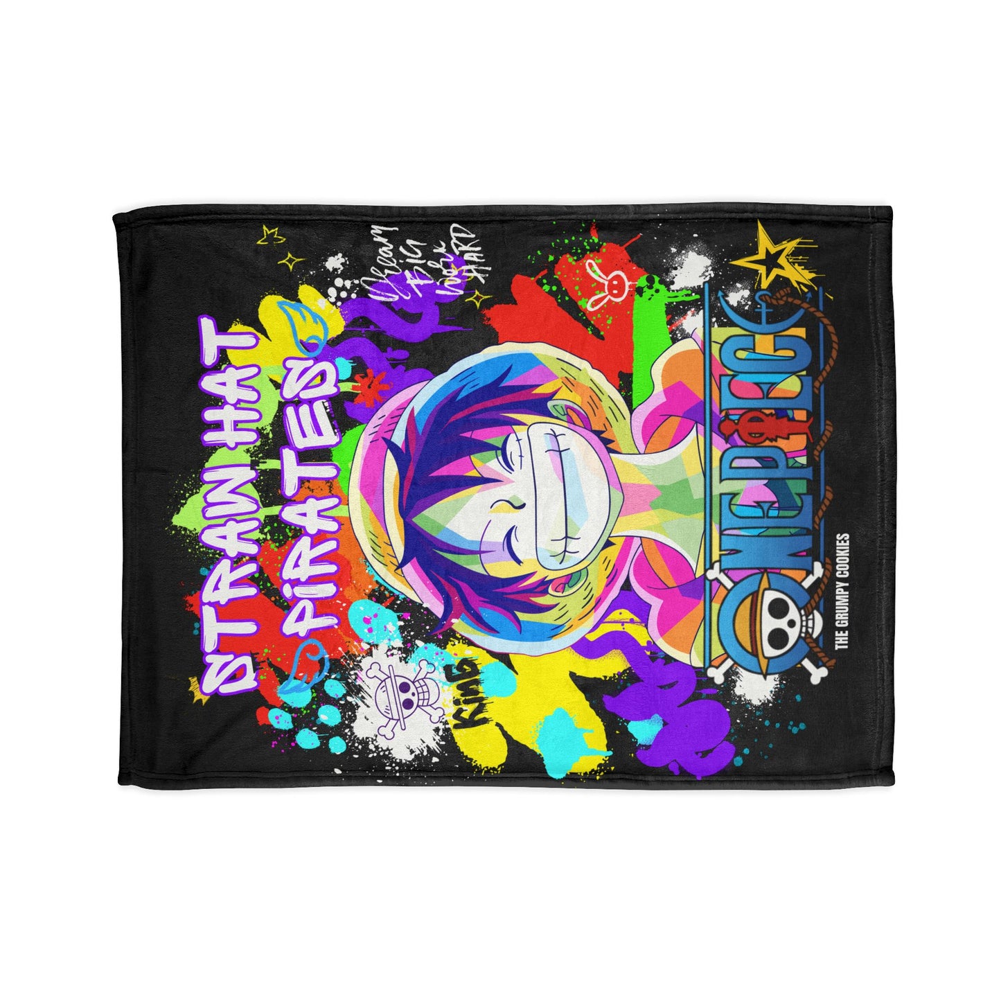 One Piece - Color Explosion Luffy Polyester Blanket
