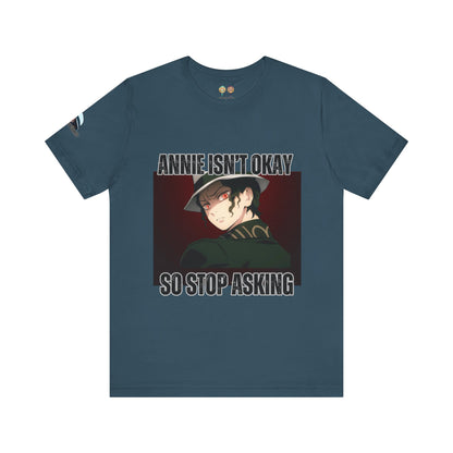 Demon Slayer - Blood Stains on the Carpet Unisex Jersey Short Sleeve Tee