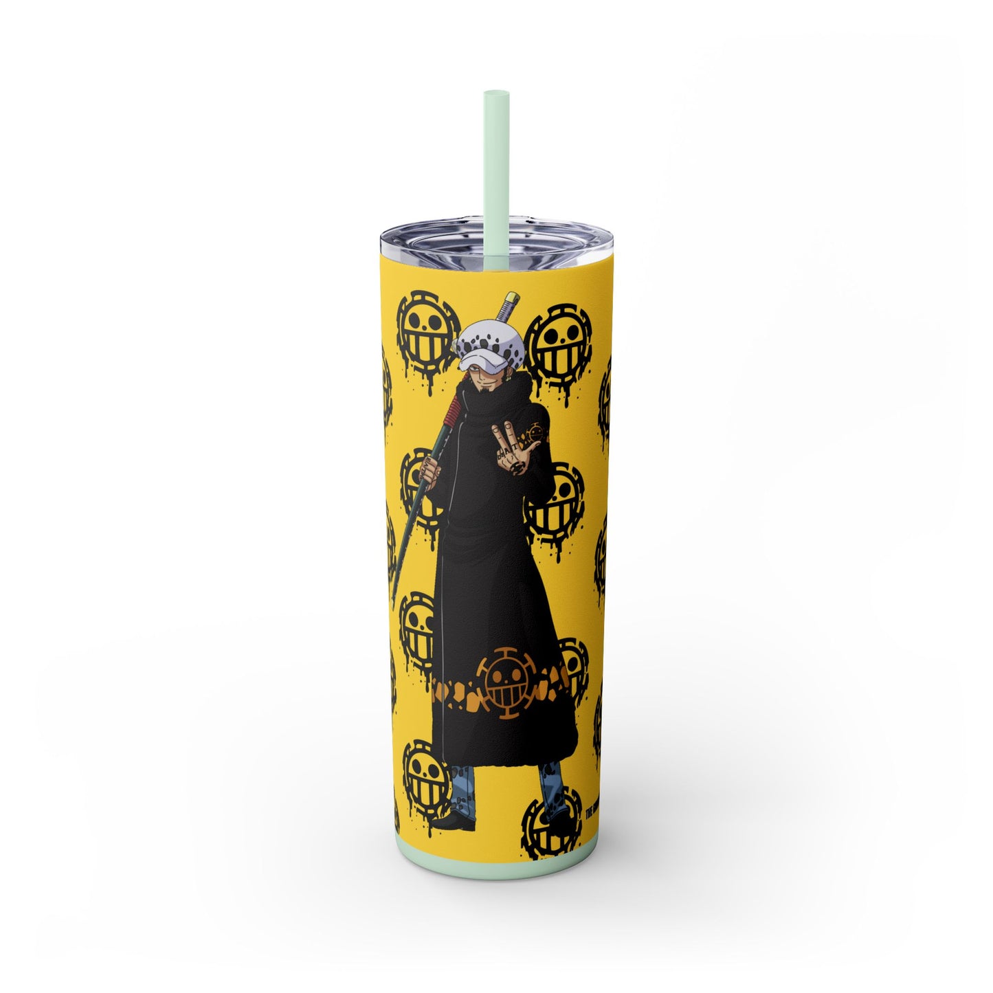 One Piece - I Heart Surgeons Tumbler with Straw, 20oz