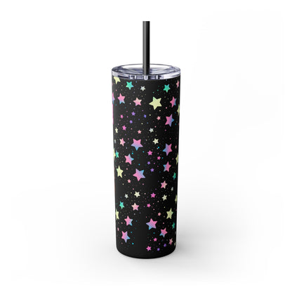 One Piece - Chopper Loves Cotton Candy Skinny Tumbler with Straw, 20oz