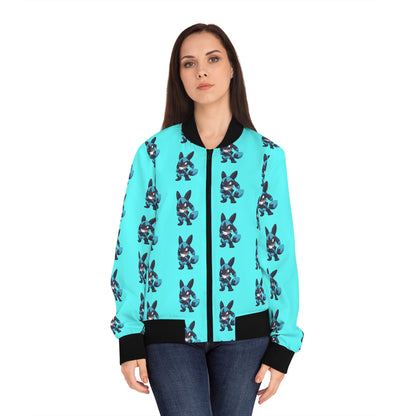 Galactic Guardian Women's Bomber Jacket (AOP)