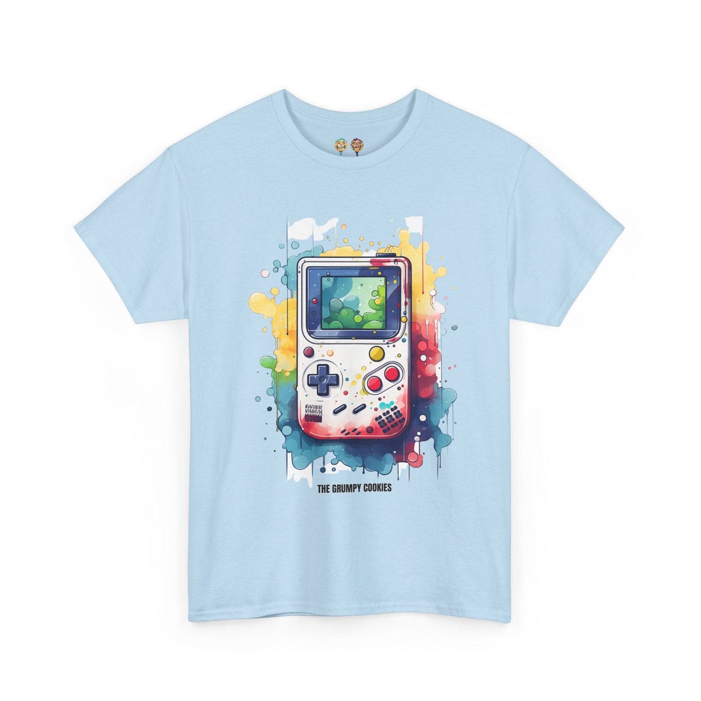 Gameboy- Watercolor Gameboy Unisex Heavy Cotton Tee