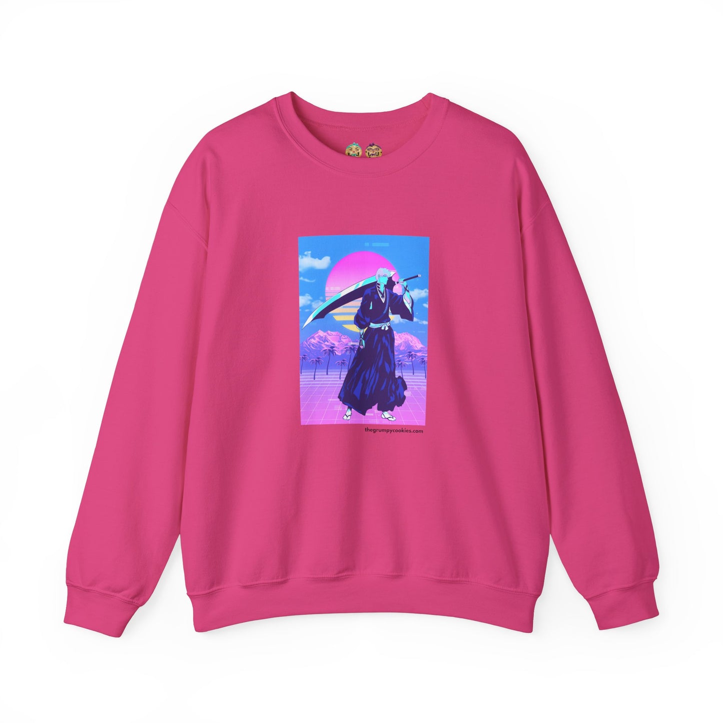 Vaporwave Ichigo Unisex Heavy Blend™ Crewneck Sweatshirt