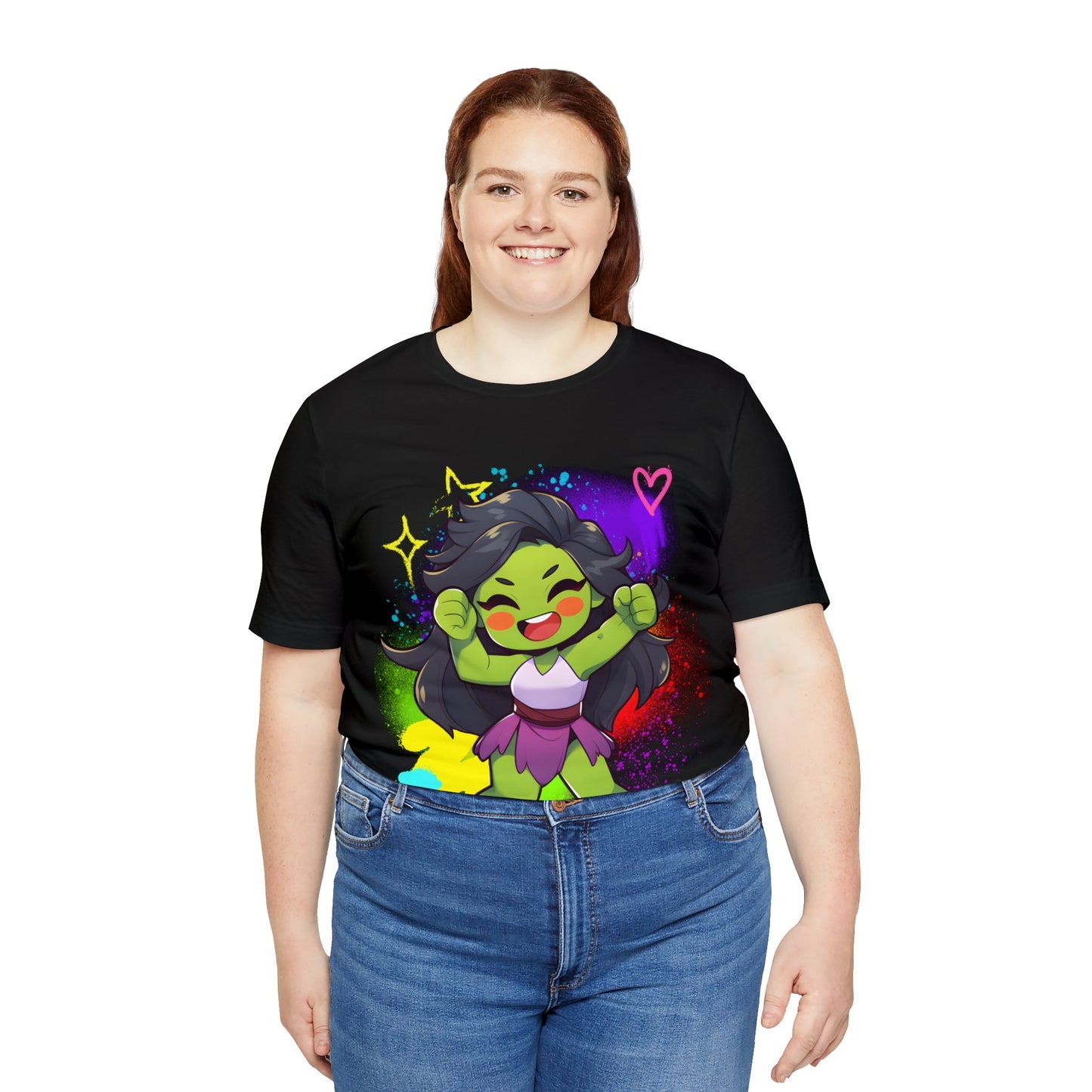 She Hulk Jersey Short Sleeve Tee