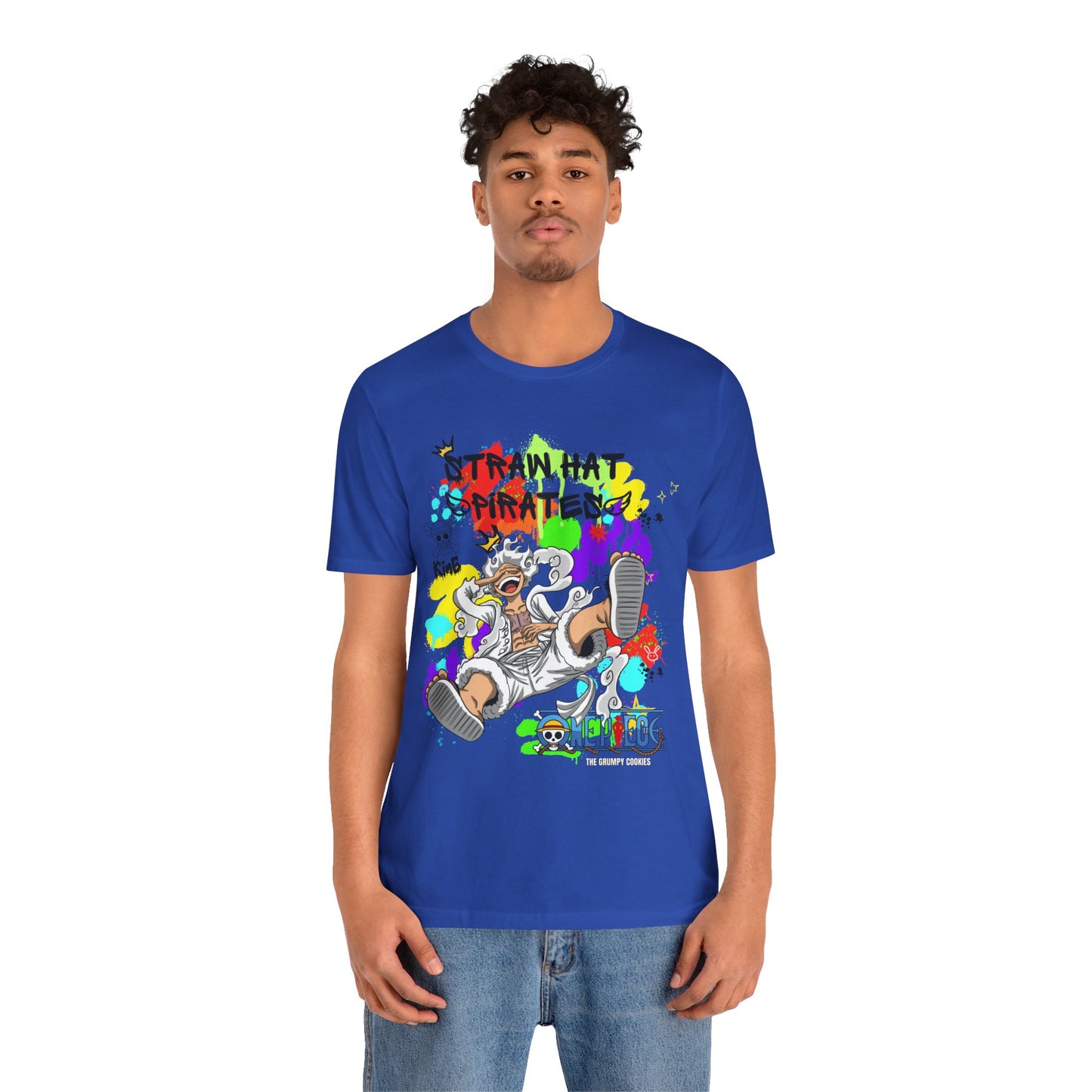 One Piece - Graffiti Luffy Unisex Jersey Short Sleeve Tee