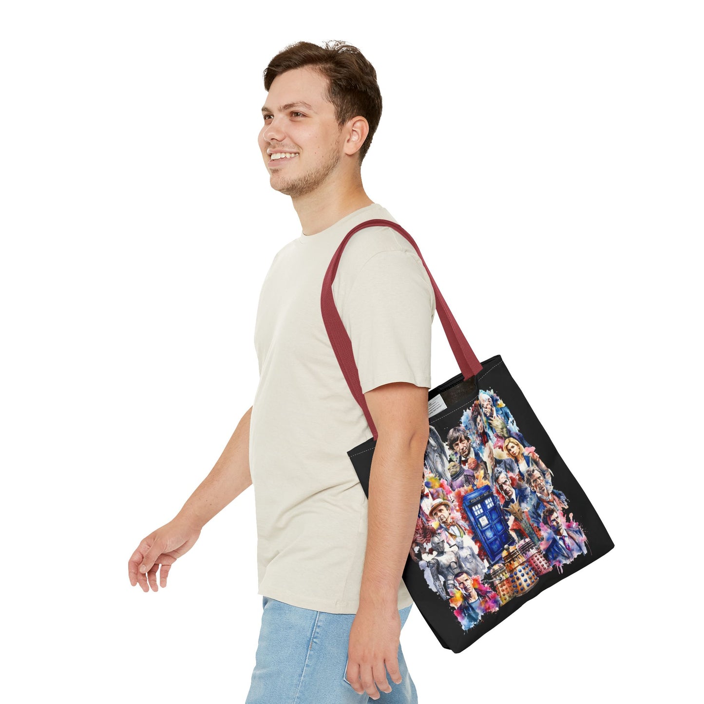 Dr Who - The Doctor and his Foes Tote Bag