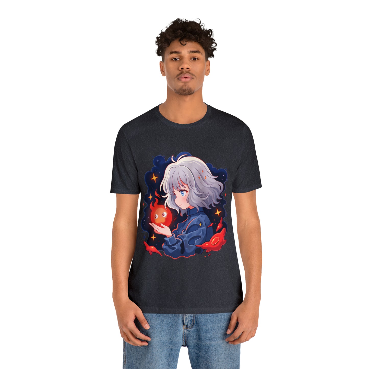 Howl's Moving Castle Jersey Short Sleeve Tee