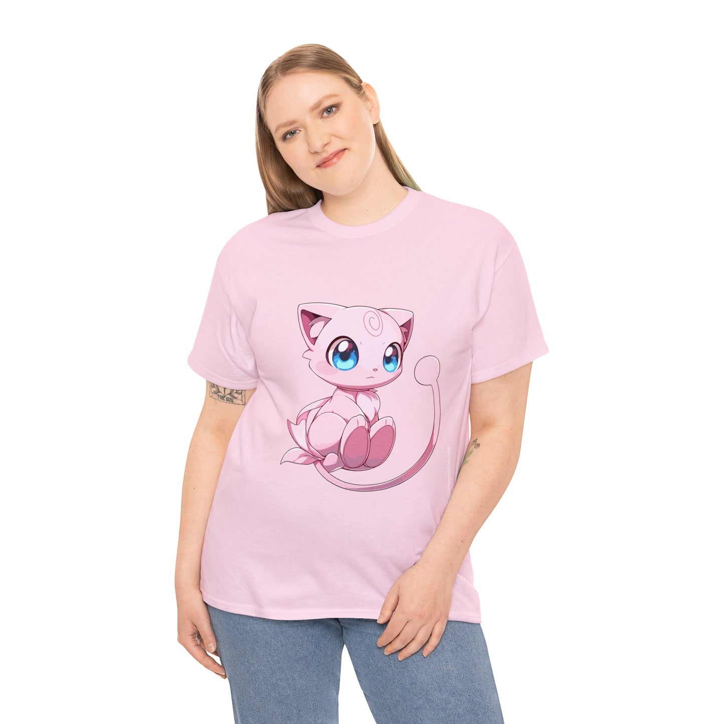 Mew Mew Unisex Heavy Cotton Tee