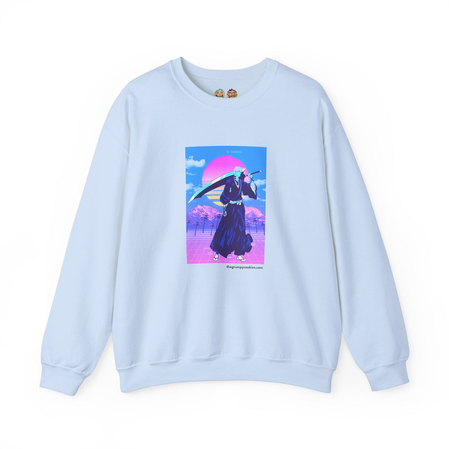 Vaporwave Ichigo Unisex Heavy Blend™ Crewneck Sweatshirt