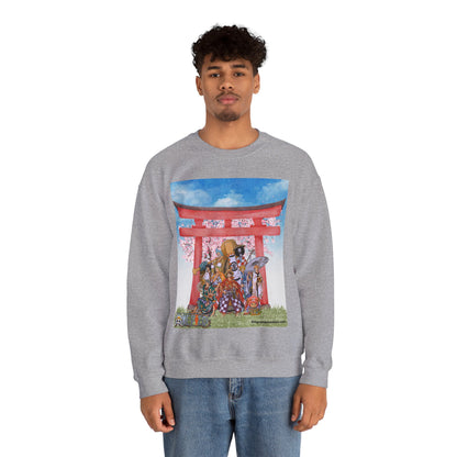 Greetings from Wano Unisex Heavy Blend™ Crewneck Sweatshirt