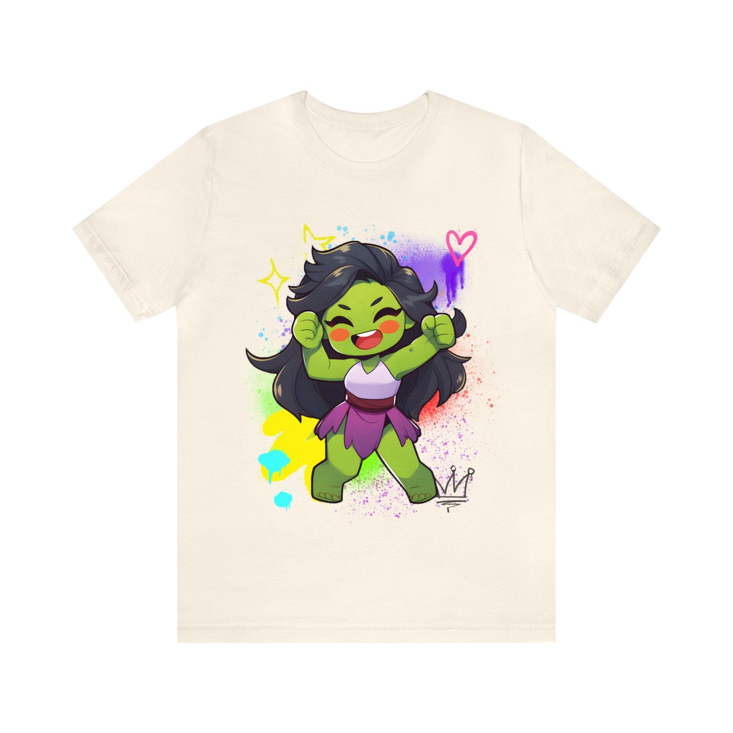 She Hulk Jersey Short Sleeve Tee