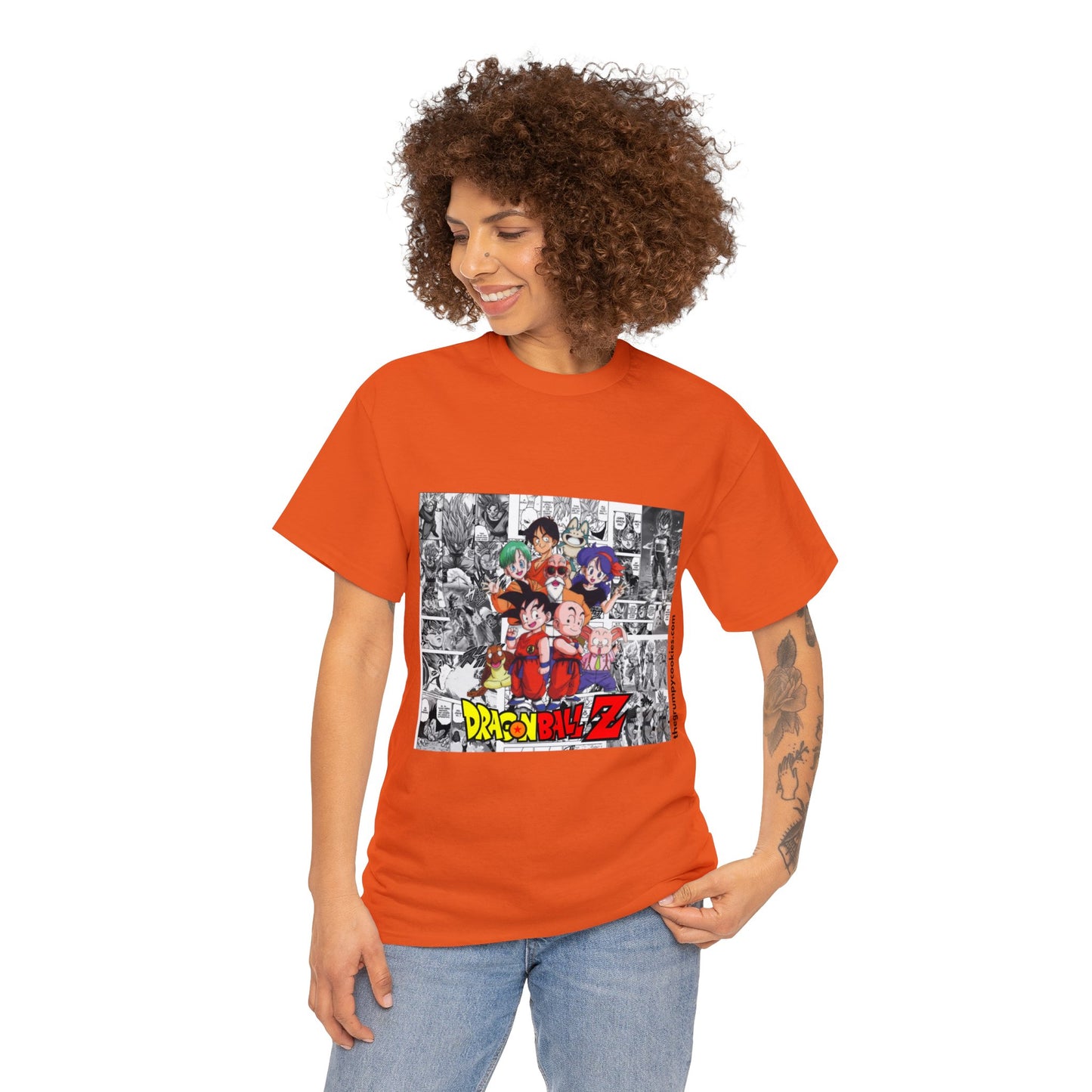 Dragon Ball Group Photo 1 Unisex Heavy Cotton Tee