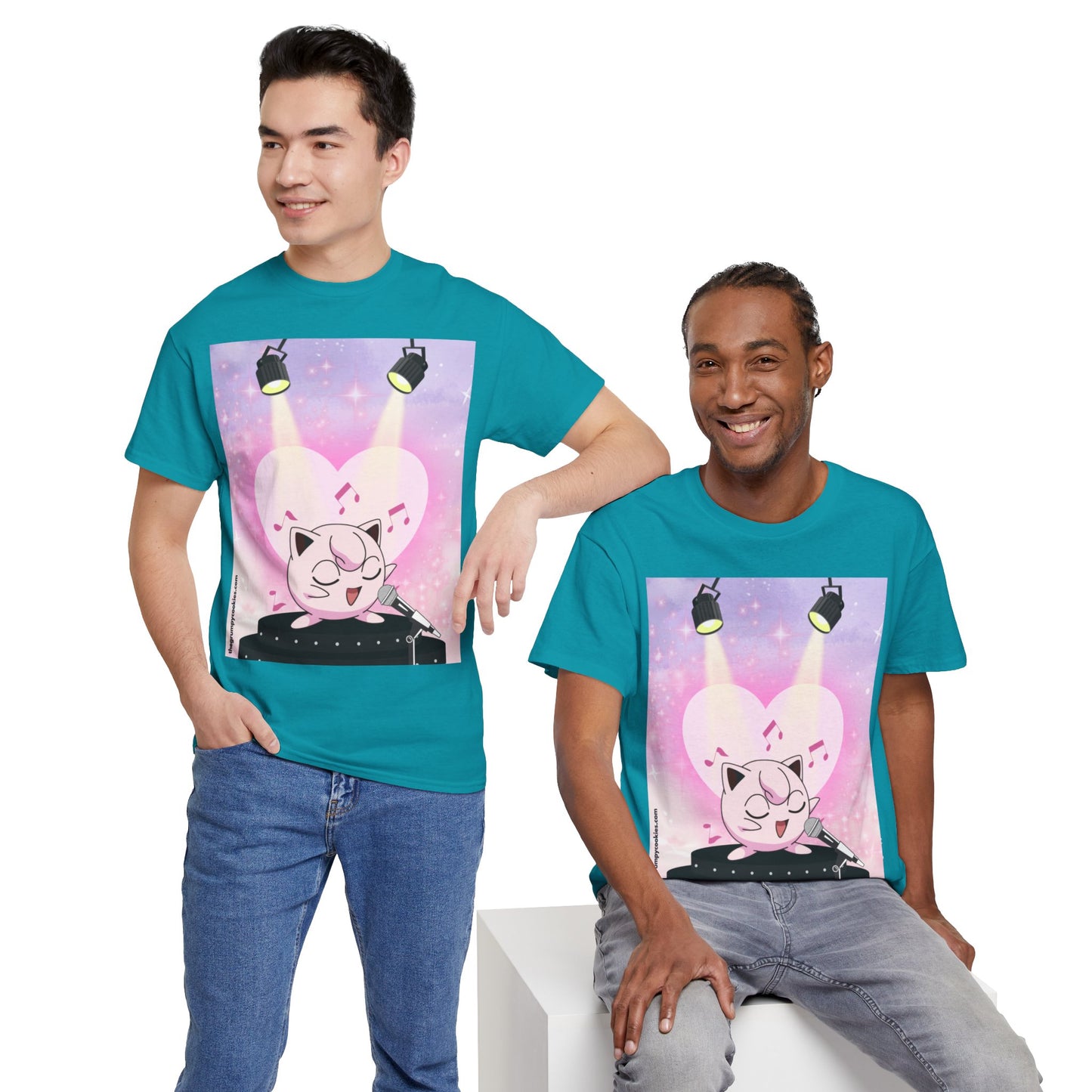 Jiggly On Stage Unisex Heavy Cotton Tee