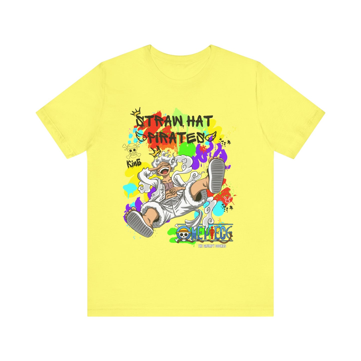 One Piece - Graffiti Luffy Unisex Jersey Short Sleeve Tee