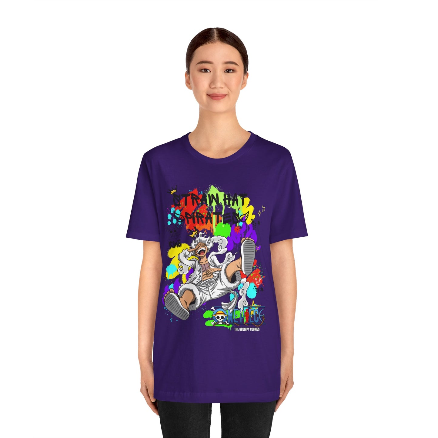 One Piece - Graffiti Luffy Unisex Jersey Short Sleeve Tee