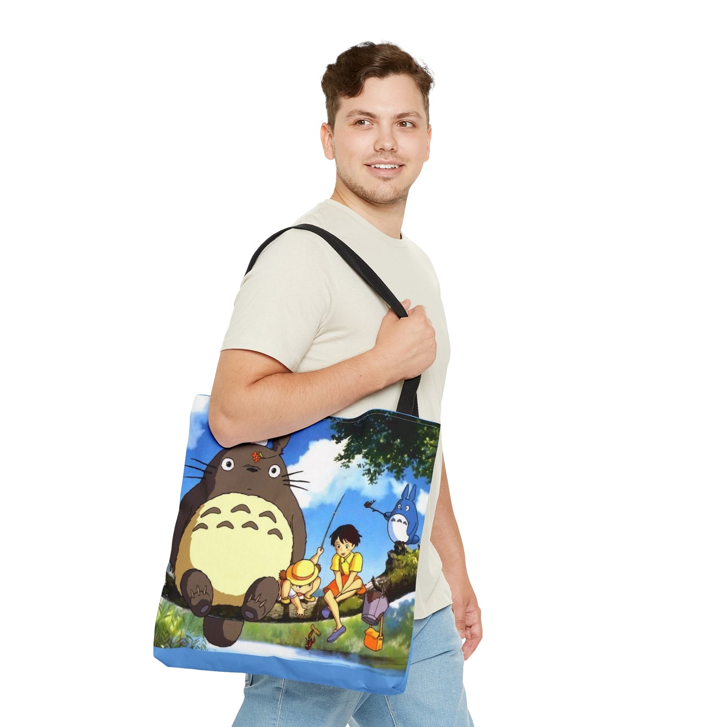 Sitting Together Tote Bag