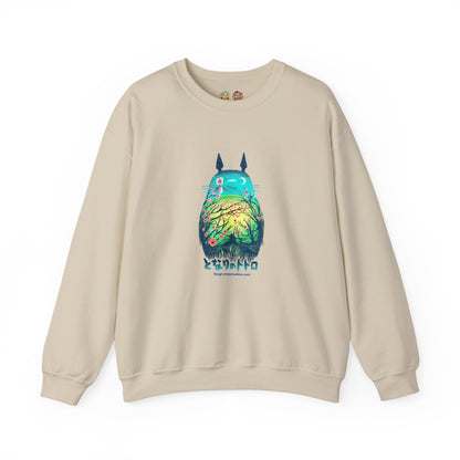 Totoro Garden Unisex Heavy Blend™ Crewneck Sweatshirt