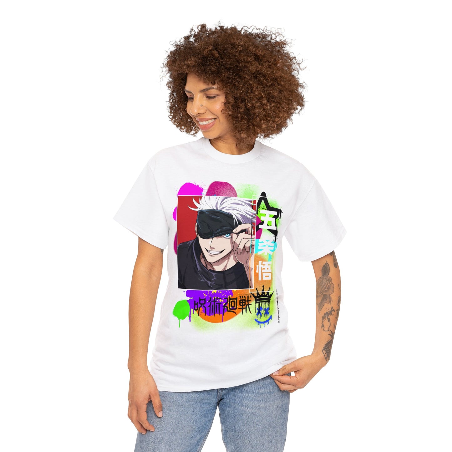 Peekaboo Gojo Unisex Heavy Cotton Tee