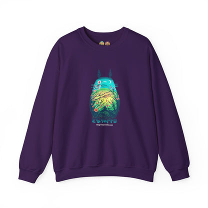 Totoro Garden Unisex Heavy Blend™ Crewneck Sweatshirt