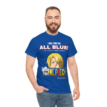 Find the All Blue Unisex Heavy Cotton Tee