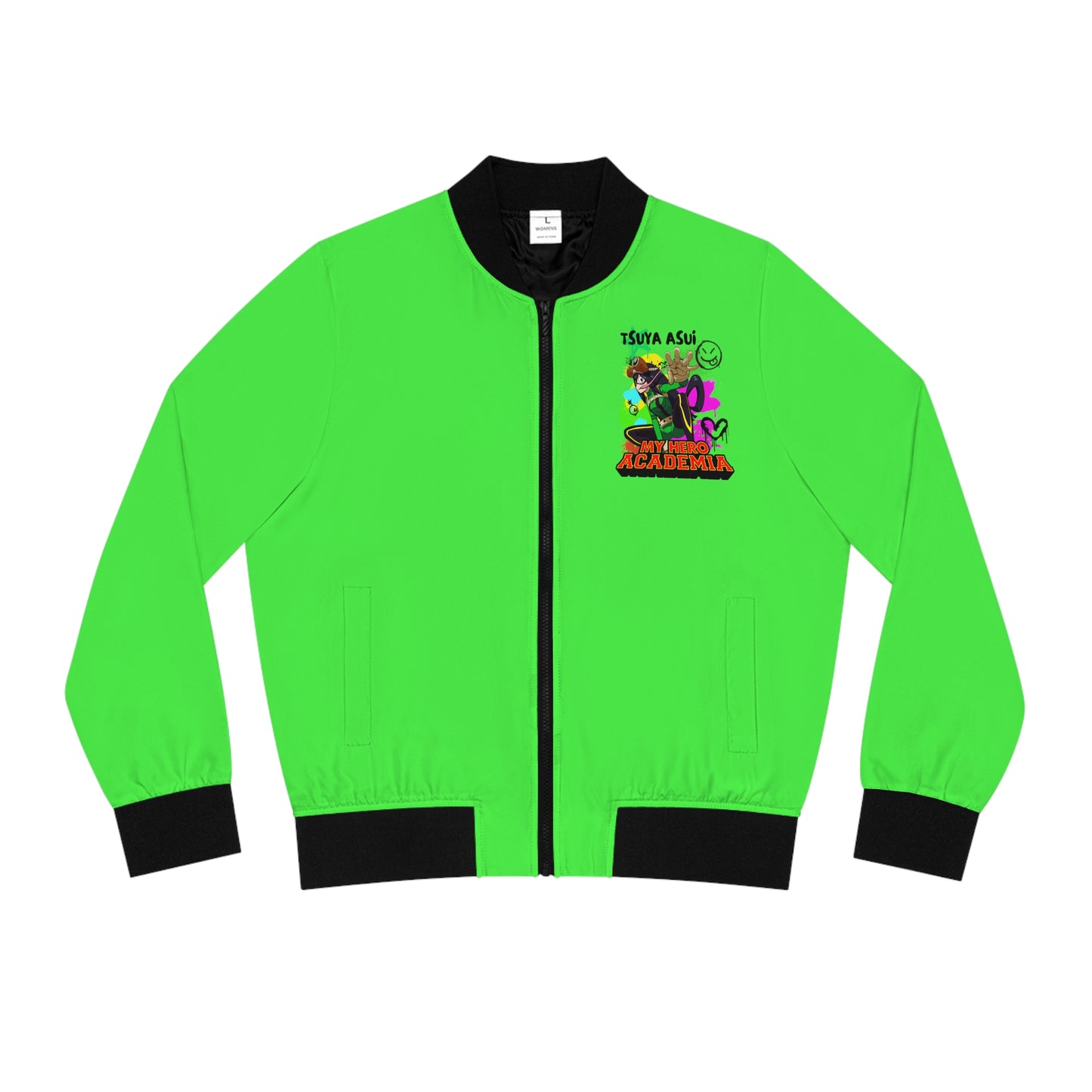 Grafitti Froppy Women's Bomber Jacket (AOP)