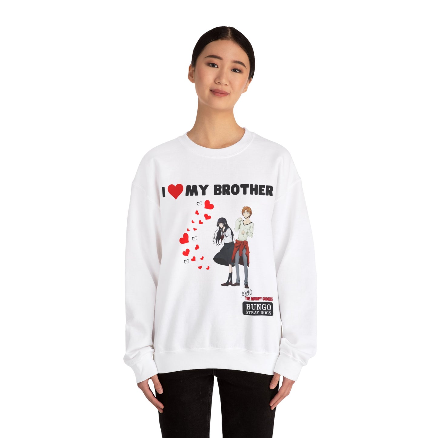 Bungo Stray Dogs - Really Not Related Unisex Heavy Blend™ Crewneck Sweatshirt