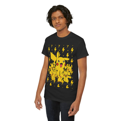 Pika Pika Pika Unisex Heavy Cotton Tee