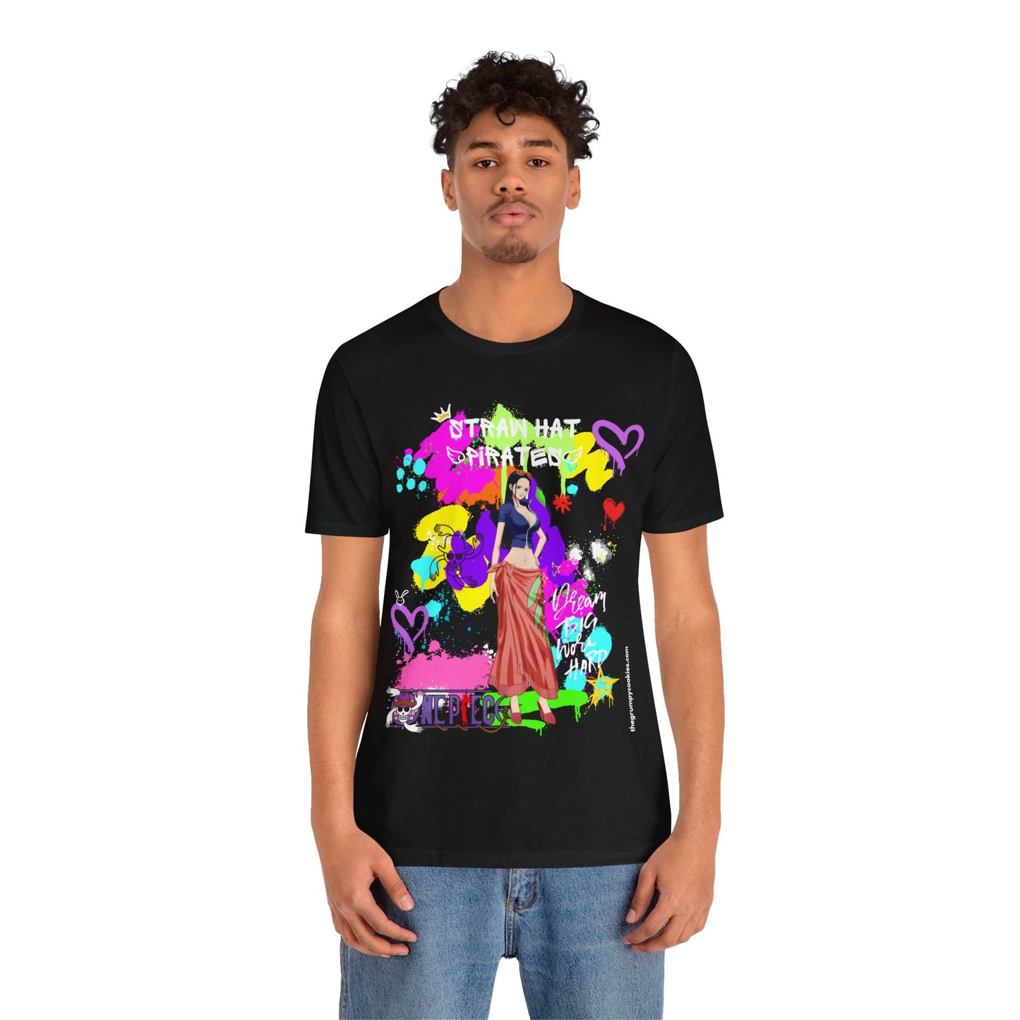 Graffiti Robin Unisex Jersey Short Sleeve Tee